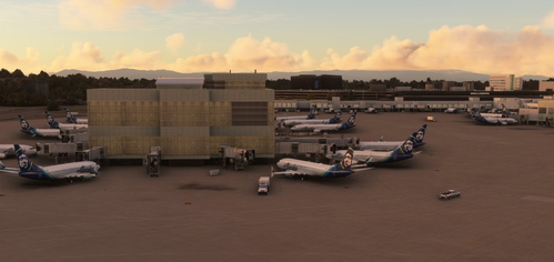 KSEA Static Aircraft