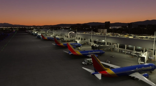 KSNA Static Aircraft