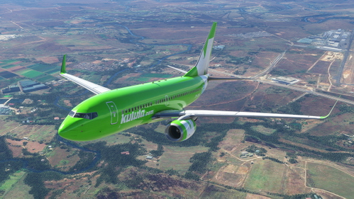 Kulula.com Boeing 737-700 PMDG SSW ZS-ZWL