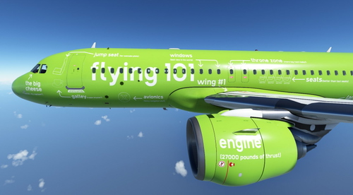 Kulula Flying 101 ASOBO A320 NEO
