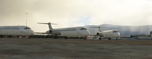 Leonardo's MD-82 European air charter (LZ-PACK)  thumbnail 4