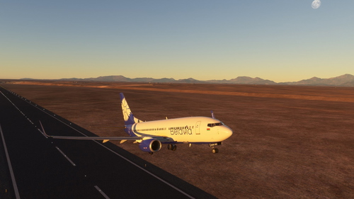 Livery Belavia New for PMDG 737-700
