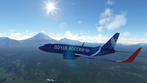 Livery for PMDG Boeing 737-700 Russian Post