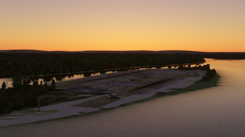 LLLI - Fictional Liberland airstrip, airport and city