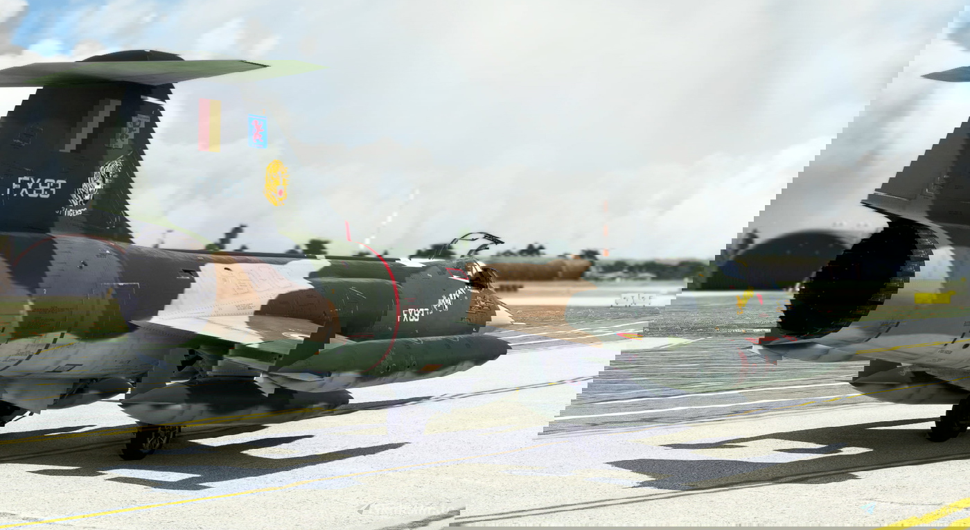 Lockheed F-104G - FX93 - 31st Sq Belgian Air Force - Tiger Meet 1980 ...