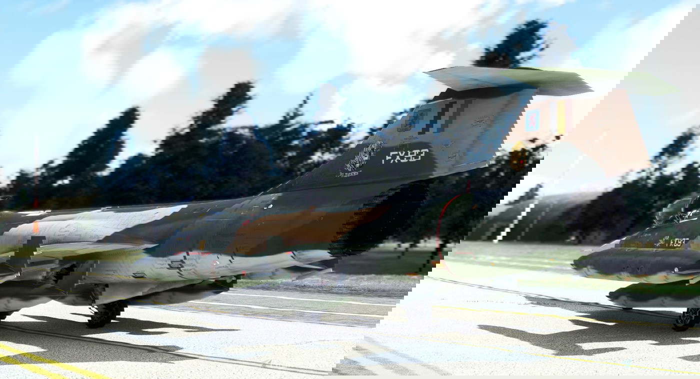 Lockheed F-104G - FX93 - 31st Sq Belgian Air Force - Tiger Meet 1980 ...