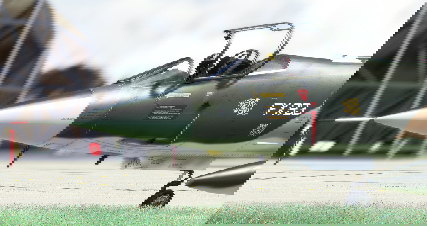 Lockheed F-104G - FX93 - 31st Sq Belgian Air Force - Tiger Meet 1980 ...