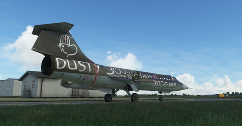 Lockheed F-104G KLu D-8337 Dusty