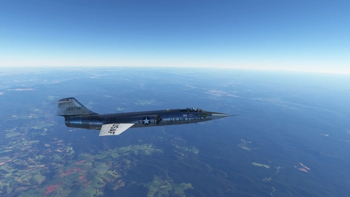 Lockheed F-104G USAF 060756 "Chuck Yeager"