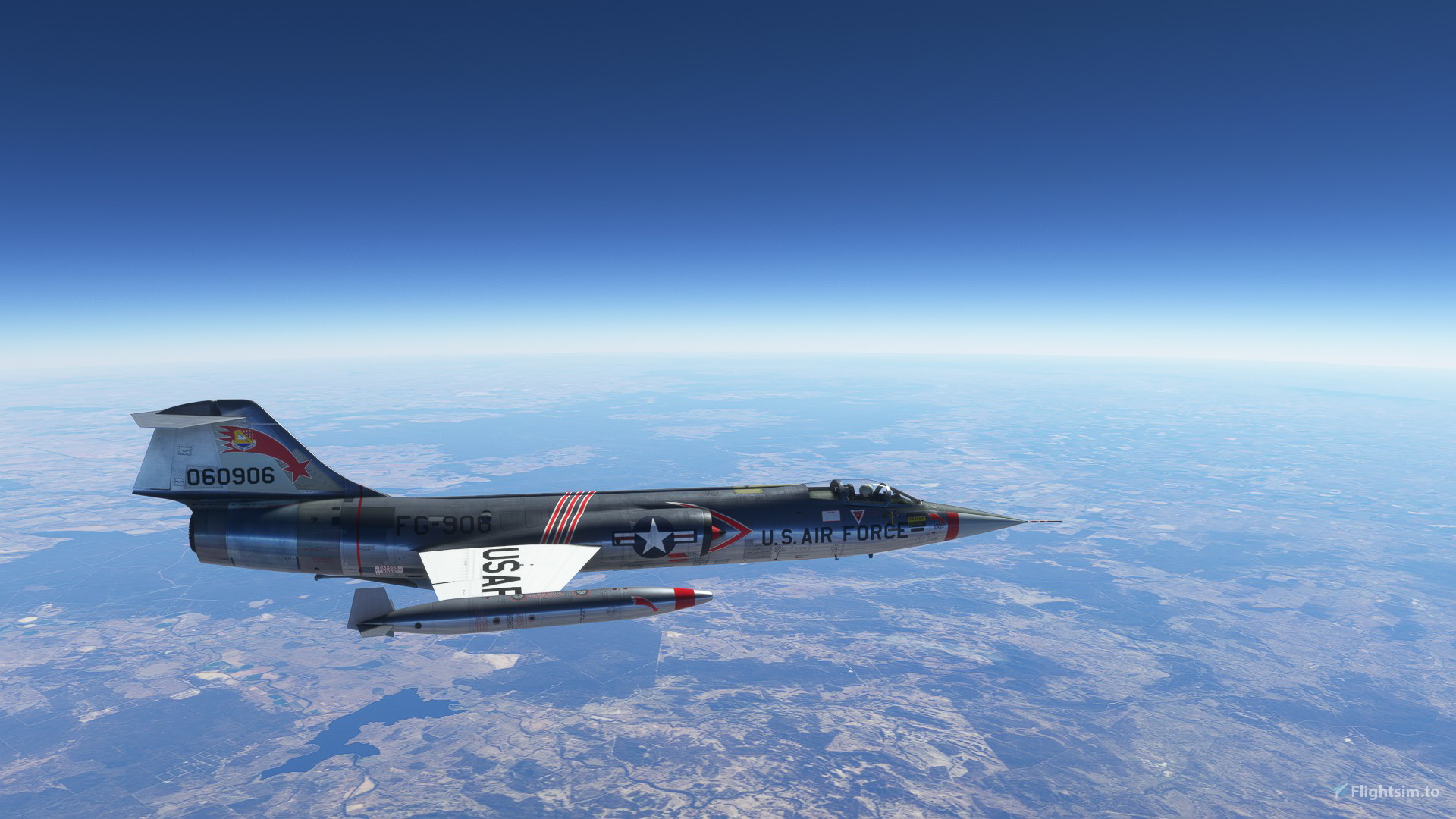 (未使用･未開封品)　Aviation at War - Fighters [Box Set] [Import anglais] gsx453j Lockheed F-104G USAF 479th TFW 060906. for Microsoft Flight