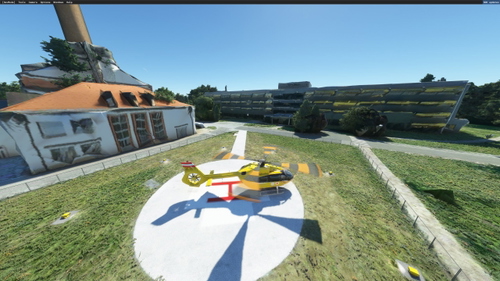 LODG Helipad Graz LKH II Standort Süd