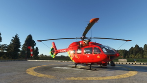 London Air Ambulance 'G-EHMS' | Airbus H145 | 8K thumbnail 2