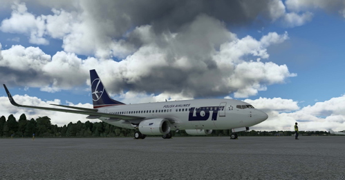 LOT Polish Airlines | PMDG Boeing 737-700 | Fictional