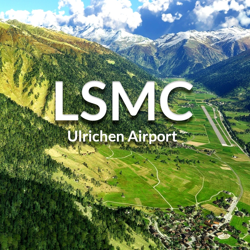 LSMC - Ulrichen Airport with Glacier Express