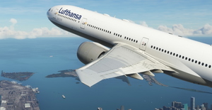 Lufthansa "1989 livery" CaptainSim 777-300ER thumbnail 9