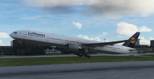 Lufthansa "1989 livery" CaptainSim 777-300ER thumbnail 6