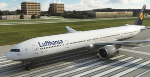 Lufthansa "1989 livery" CaptainSim 777-300ER thumbnail 5