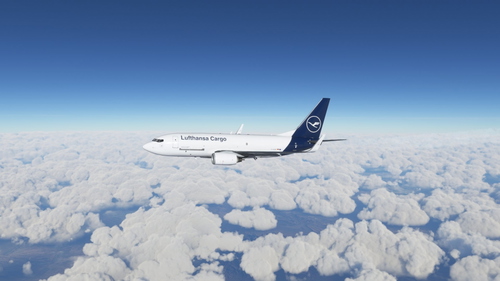 Lufthansa Cargo New Livery PMDG Boeing 737-700 - 8K