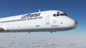 Lufthansa Fictional (D-ANEY) Fly Maddog X MD82 - 8K thumbnail 4