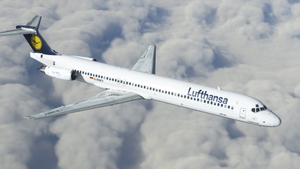 Lufthansa Fictional (D-ANEY) Fly Maddog X MD82 - 8K thumbnail 6