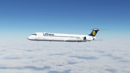 Lufthansa Fictional (D-ANEY) Fly Maddog X MD82 - 8K