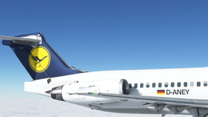 Lufthansa Fictional (D-ANEY) Fly Maddog X MD82 - 8K thumbnail 5