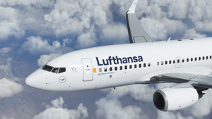 Lufthansa New Livery Split Scimitar PMDG Boeing 737-700 - 8K thumbnail 4