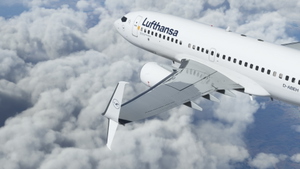 Lufthansa New Livery Split Scimitar PMDG Boeing 737-700 - 8K thumbnail 3