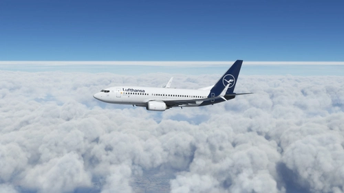 Lufthansa New Livery Split Scimitar PMDG Boeing 737-700 - 8K