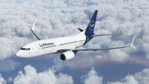 Lufthansa New Livery Split Scimitar PMDG Boeing 737-700 - 8K thumbnail 6