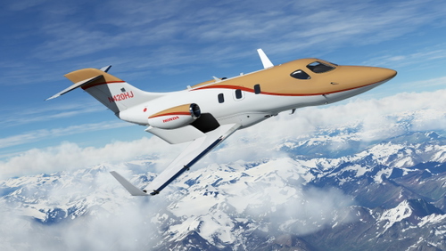 Luxe Gold livery for HJET