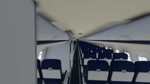 Maddog MD-80 Revised Virtual Cabin Textures Dark Blue Generic