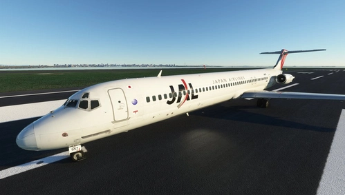 Maddog X - Japan Airlines 'Arc of the Sun' JA8557 (pre-20th)