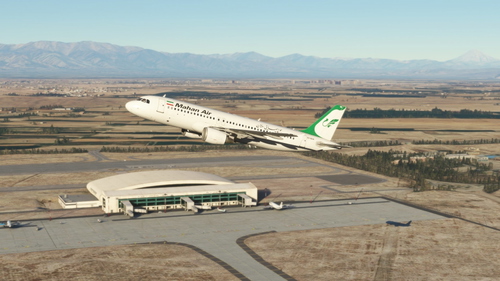 Mahan Air Fenix Simulations A320 - 8K