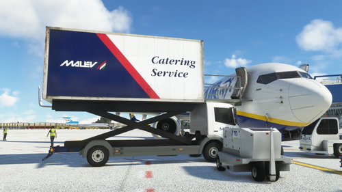 Malév Ground Handling for PMDG Boeing B737-700