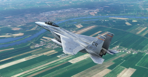 McDonnell Douglas F-15C USAF 32nd FG Soesterberg AB