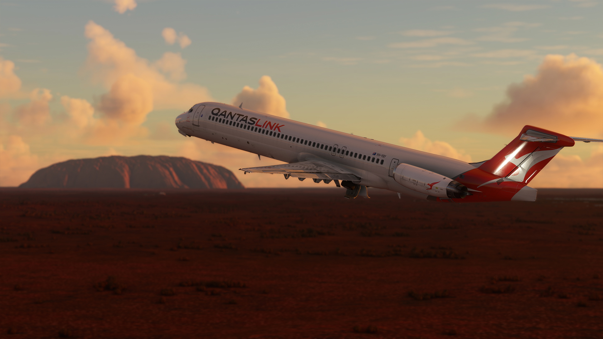 MD-82 QantasLink VH-YQY - Image 1