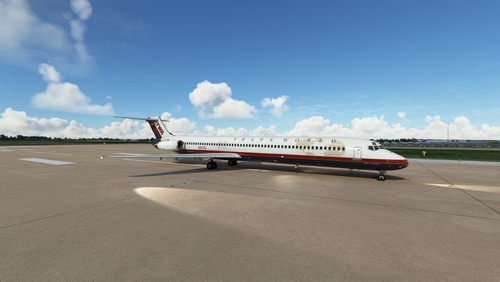 Trans World N953U (Last Colors) MD-82 Fly the Maddog X