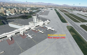  Mehrabad airport( OIII)  فرودگاه مهرآباد تهران طرح تازه thumbnail 1
