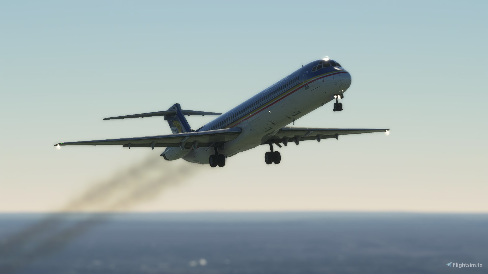Midwest MD-81 N814ME Maddog X for Microsoft Flight Simulator | MSFS
