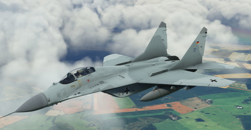 Mig-29 German Airforce Megapack (29+01 - 29+21) for the Deimos Inc Mig29