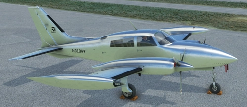 Blackbird 310R All Metal Livery
