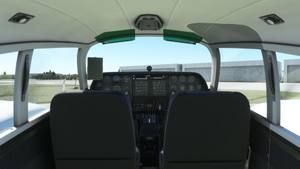 Milviz Cessna 310R - Grey Interior with Black Tablet thumbnail 8