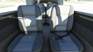 Milviz Cessna 310R - Grey Interior with Black Tablet thumbnail 3