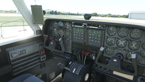 Milviz Cessna 310R - Grey Interior with Black Tablet thumbnail 9