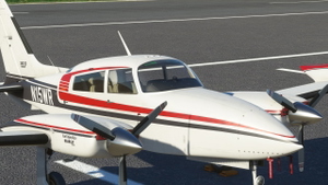 Milviz Cessna 310R N15WR thumbnail 8