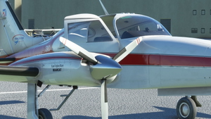 Milviz Cessna 310R With Your Reg. thumbnail 5