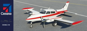 Milviz Cessna 310R With Your Reg. thumbnail 3