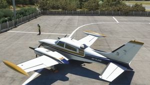 Milviz Cessna 310R With Your Reg . thumbnail 3