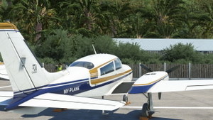 Milviz Cessna 310R With Your Reg . thumbnail 8
